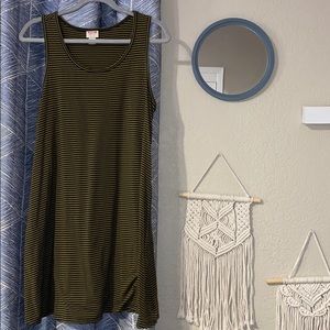 Striped T-Shirt Dress